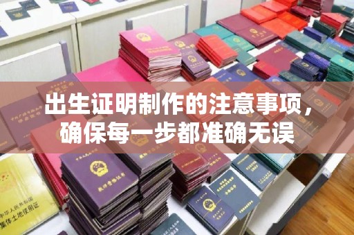 保德出生证明制作的注意事项，确保每一步都准确无误